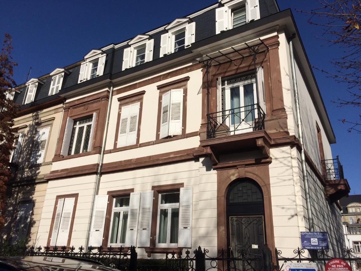 Villa Schiller, 2 studios côté jardin - quartier Orangerie Strasbourg Extérieur photo