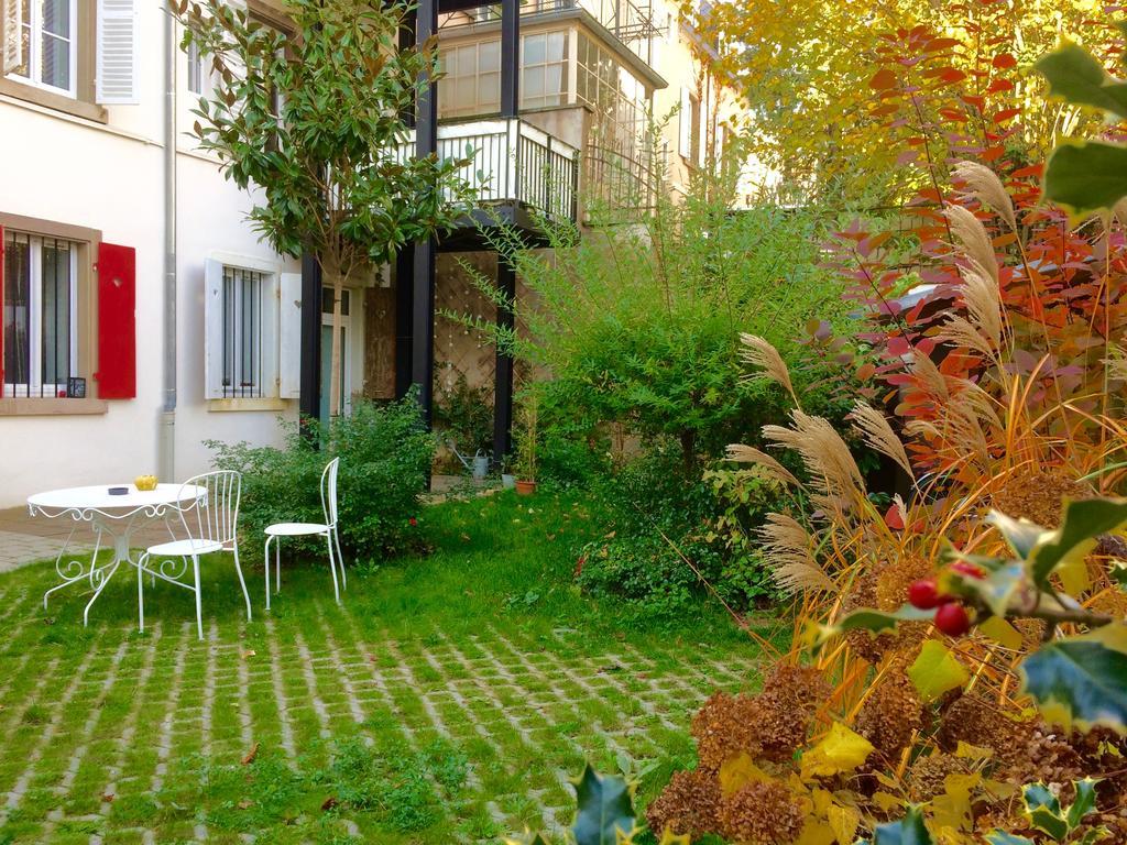 Villa Schiller, 2 studios côté jardin - quartier Orangerie Strasbourg Extérieur photo