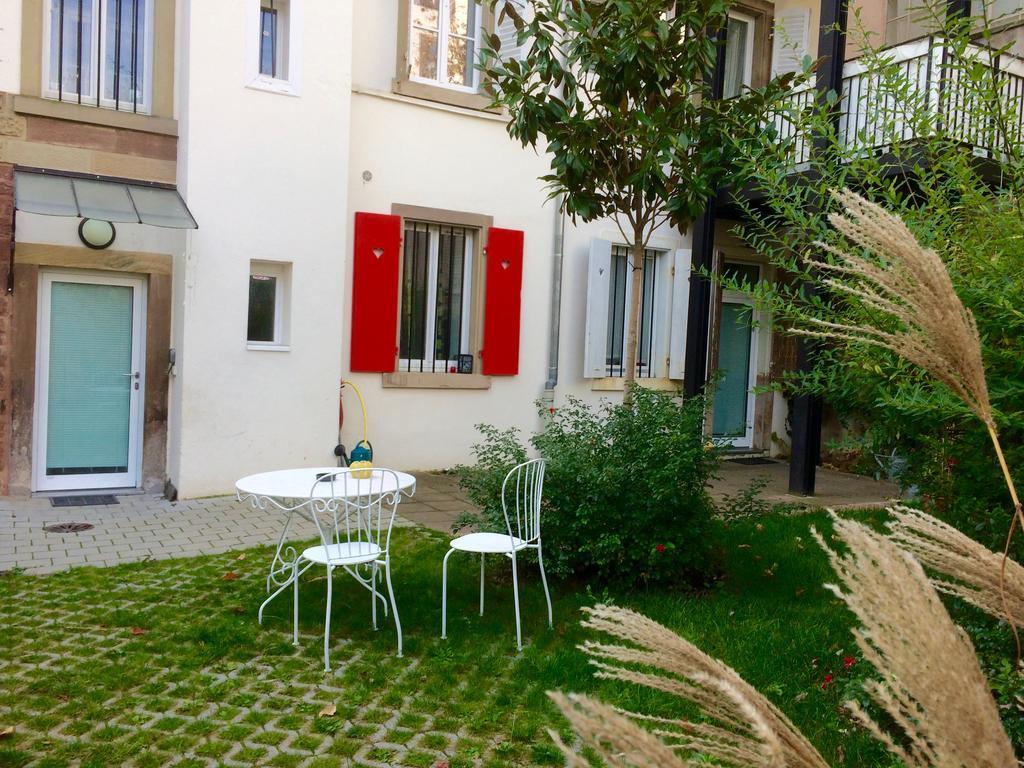 Villa Schiller, 2 studios côté jardin - quartier Orangerie Strasbourg Extérieur photo